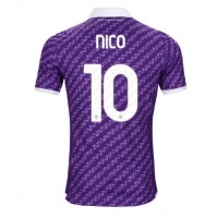 Fiorentina Nicolas Gonzalez #10 Hjemmedrakt 2023-24 Kortermet